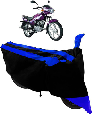 SMART BUYY Two Wheeler Cover for TVS(Star City, Black, Blue)