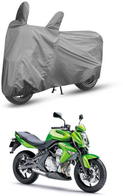 AutoGalaxy Two Wheeler Cover for Kawasaki(ER 6N, Grey)