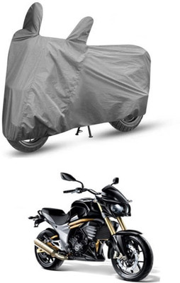 AutoGalaxy Two Wheeler Cover for Mahindra(Mojo, Grey)
