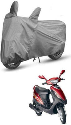 AutoGalaxy Two Wheeler Cover for Kinetic(Zing, Grey)