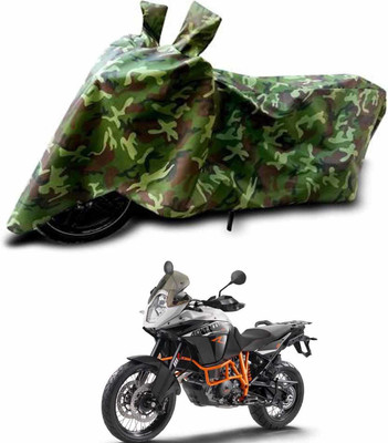 JVG Waterproof Two Wheeler Cover for KTM(1050 Adventure, Multicolor)