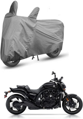 HYBRIDS COLLECTION Two Wheeler Cover for Yamaha(VMAX, Grey)