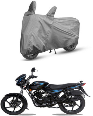 HYBRIDS COLLECTION Two Wheeler Cover for Bajaj(Discover 125 DTS-i, Grey)