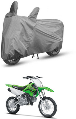 HYBRIDS COLLECTION Two Wheeler Cover for Kawasaki(KLX 110, Grey)