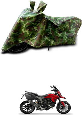 JVG Waterproof Two Wheeler Cover for Ducati(Hyperstrada, Multicolor)