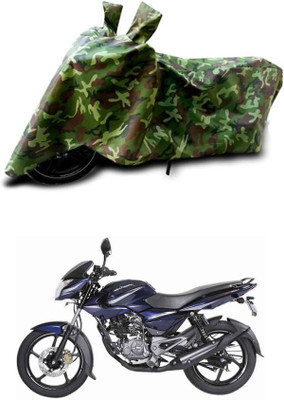 JVG Waterproof Two Wheeler Cover for Bajaj(Pulsar 135 LS DTS-i, Multicolor)