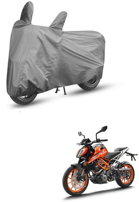 HYBRIDS COLLECTION Two Wheeler Cover for KTM(Duke 390 ABS, Grey)