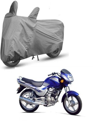 HYBRIDS COLLECTION Two Wheeler Cover for TVS(Victor GLX, Grey)