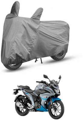 AutoGalaxy Two Wheeler Cover for Yamaha(Fazer 25, Grey)