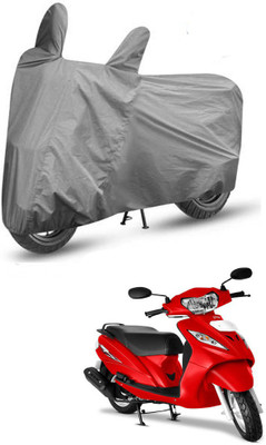 HYBRIDS COLLECTION Two Wheeler Cover for TVS(Wego, Grey)