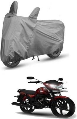 HYBRIDS COLLECTION Two Wheeler Cover for Mahindra(Pantero, Grey)