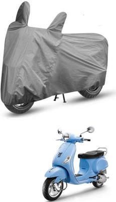 AutoGalaxy Two Wheeler Cover for Vespa(Vespa VXL 150, Grey)