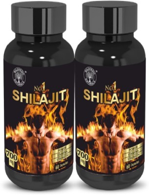 Wildvedic naturals No. 1 Shilajit To Improve Stamina, Vigour Strength, and Vitality Pack Of 2(Pack of 2)