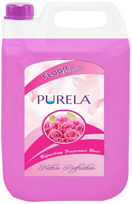 PURELA Disinfectant Surface And Floor Cleaner ( 5000 ml ) Rose(5000 ml)