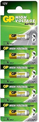 Geek Lab GP Super 27A 12V Alkaline  Cell Car Remote   Battery(Pack of 5)