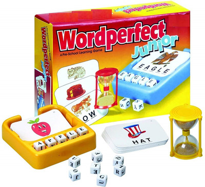PEZYOX Toys Wordperfect Junior: Will Improving His/Her Vocabulary, Grammar, Helps in Developing Problem Solving Ability Board Game Accessories