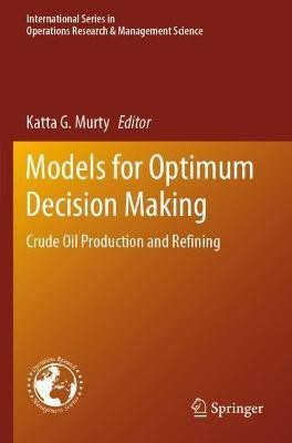 Models for Optimum Decision Making(English, Paperback, unknown)