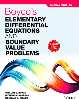 Boyce's Elementary Differential Equations and Boundary Value Problems, Global Edition(Paperback, William E. Boyce, Richard C. Diprima, Douglas B. Meade)