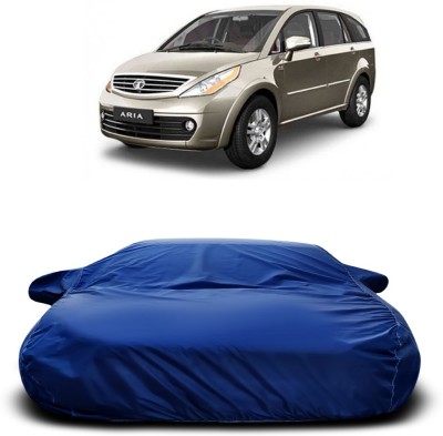 Ascension Car Cover For Tata Aria (With Mirror Pockets)(Blue)