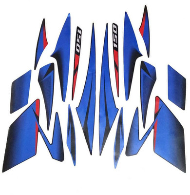 Ubee Sticker & Decal for Bike(Multicolor)