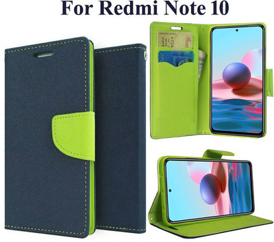 Carnage Flip Cover for Redmi Note 10, Redmi Note 10S, Redmi Note 11SE(Blue, Cases with Holder, Pack of: 1)
