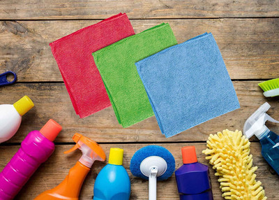 Spotzero Wet and Dry Microfiber Cleaning Cloth(3 Units)