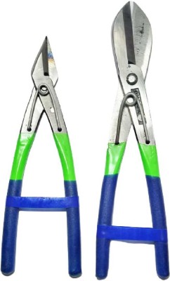 Paradise Tools India EIF-08 Katiya Heavy Wire Cutter/Metal Cutter/Sheet Cutter 8-inch with Wire Cutter 7-inch (2-Pcs. Combo) Metal Cutter