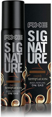 AXE Signature Dark Temptation Body Perfume For Men - 122 ml (Pack Of 3) Body Spray  -  For Men(366 ml, Pack of 3)