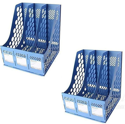 CPEX 3 Compartments PLASTIC FILE PLATE(Blue)