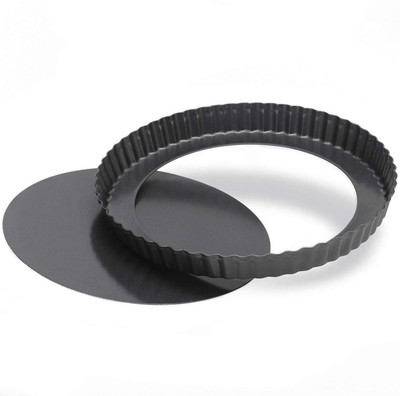 JAMBOREE Carbon Steel Tart/Pie Mould 1(Pack of 1)