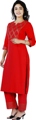 G for Girl Women Kurta Palazzo Set