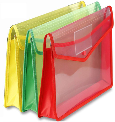 The Mark Plastic A4(Set Of 3, Multicolor)