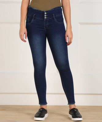 F2M Slim Women Blue Jeans