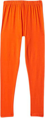 Lyra Legging For Girls(Orange Pack of 1)