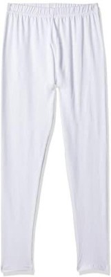 Lyra Legging For Girls(White Pack of 1)