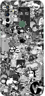 wrap craft REALME 6 i Mobile Skin(Multicolor)