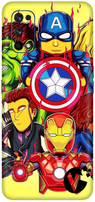 wrap craft REALME 7 PRO Mobile Skin(Multicolor)