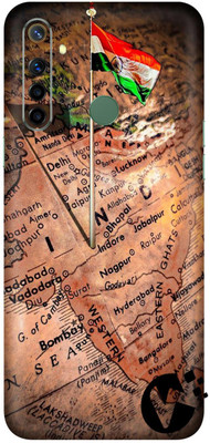 wrap craft REALME 6i Mobile Skin(Multicolor)