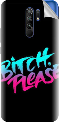 tiddler Xiaomi Redmi 9 Prime Mobile Skin(Black)