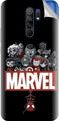 tiddler Xiaomi Redmi 9 Prime Mobile Skin(Black)