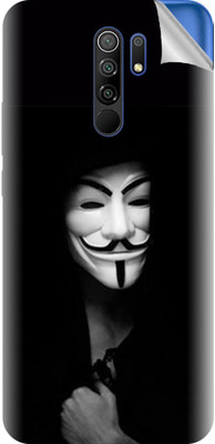 tiddler Xiaomi Redmi 9 Prime Mobile Skin(Black)
