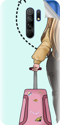 tiddler Xiaomi Redmi 9 Prime Mobile Skin(Blue)