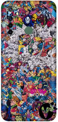 wrap craft REALME 6 i Mobile Skin(Multicolor)