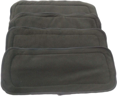 DOMENICO (Pack of 4)Washable Cloth Diaper Nappies Wet-Free Inserts(5 Layer Insert)