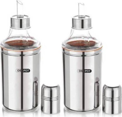 BIGWIN 1000 ml Cooking Oil Dispenser Set(Pack of 2)