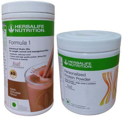 HERBALIFE Formula 1 Nutritional Shake Mix - Chocolate And Protein 200 gm Plant-Based Protein(700 g, Chocolate)