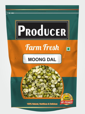 PRODUCER Green Moong Dal (Split) (Split Moong Dal)(3 kg)