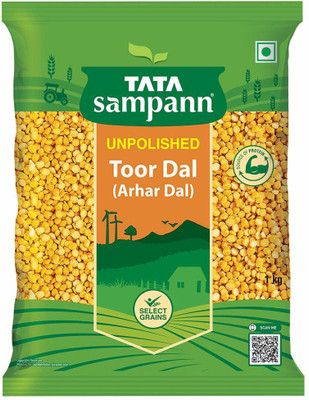 Tata Sampann Organic Toor/Arhar Dal (Split)(1 kg)