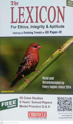 The LEXICON For Ethics, Integrity & Aptitude(Paperback, CHRONICLE EXPERT)