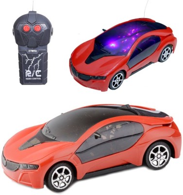 SNM97 REMOTE CONTROL FAST MODERN 3D LIGHT CAR FOR KIDS(Multicolor)